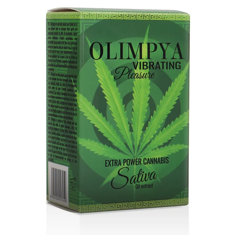 Olimpya Vibrating Pleasure Extra Sativa Cannabis 4