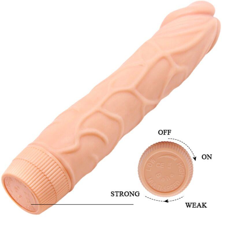 Baile - bob realistic vibrator 22.5 cm flesh 3