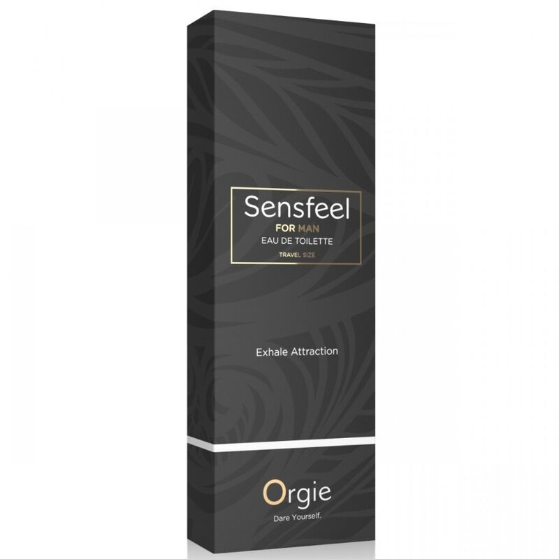 Orgie - sensfeel eau de toilette with pheromone booster travel size for men 10 ml 2