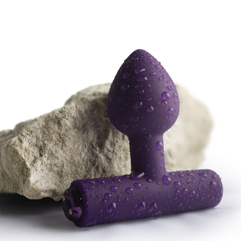 Rocks-off - nova astryx rechargeable premium & powerful anal plug 16 function purple 4