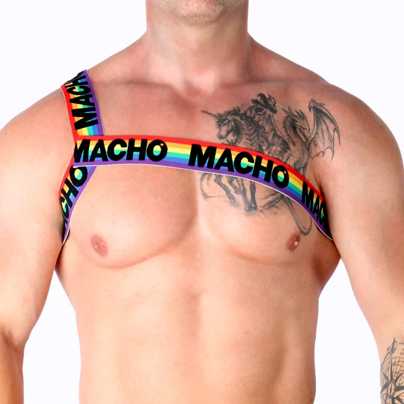 Macho - Roman Harness Pride L/Xl 4