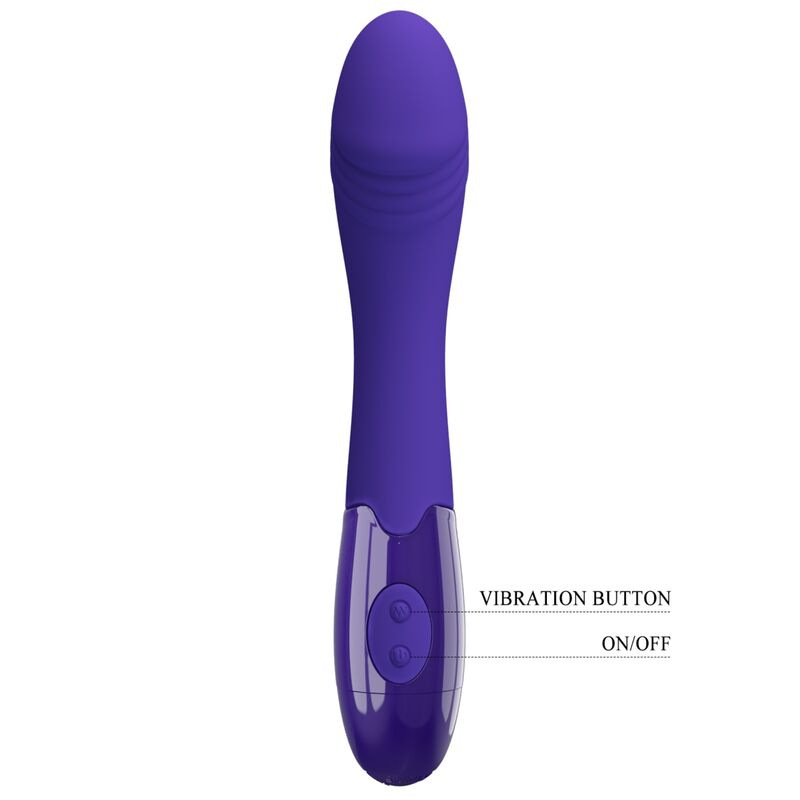Pretty love - elemental youth violet vibrator dildo