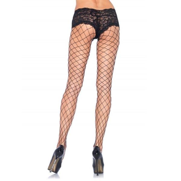 Leg Avenue Net And Lace Pantyhose 1