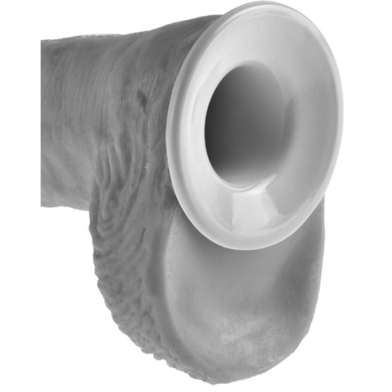 King cock - 30.5 cm hollow strap-on suspender system - flesh 6