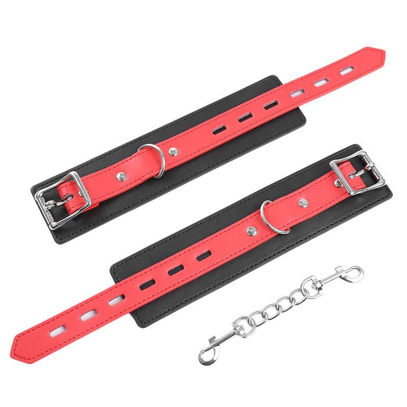 Ohmama Fetish Lock Buckle Wrist Restraints 6