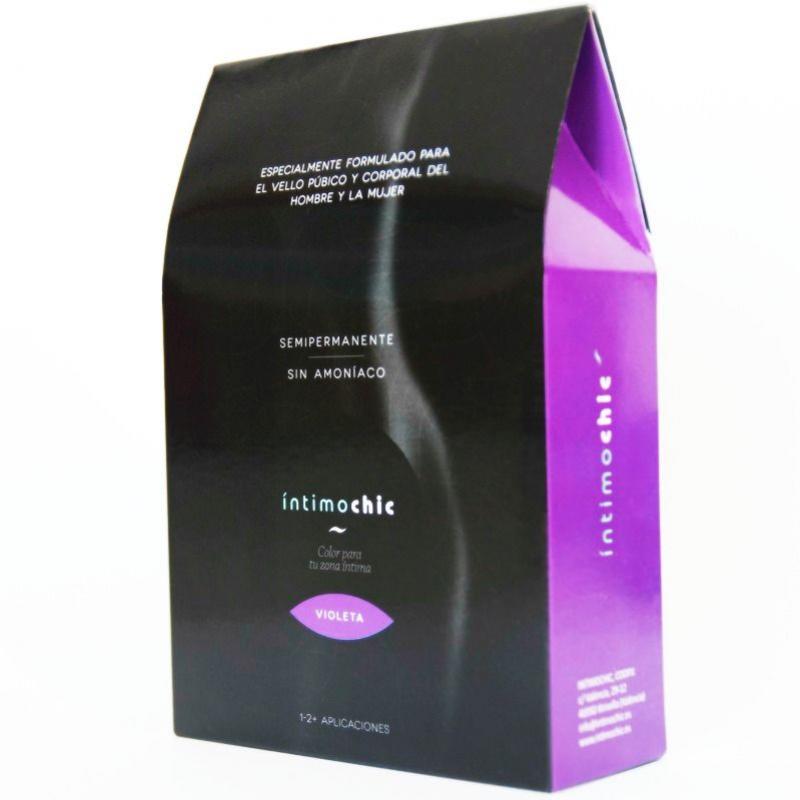 Intimochic Dye For Pubic And Body Hair / Violet
