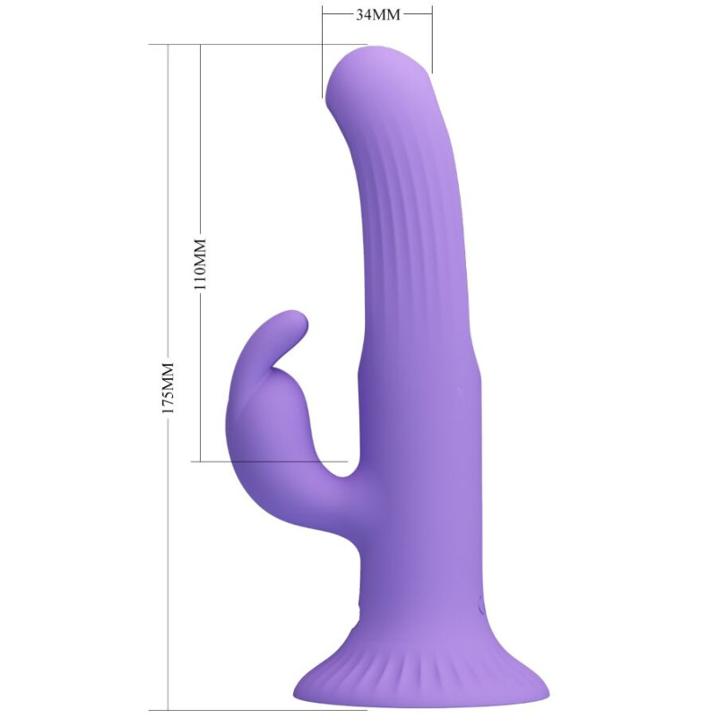 Pretty love - killmoulis rabbit vibrator 12 vibration modes purple 5