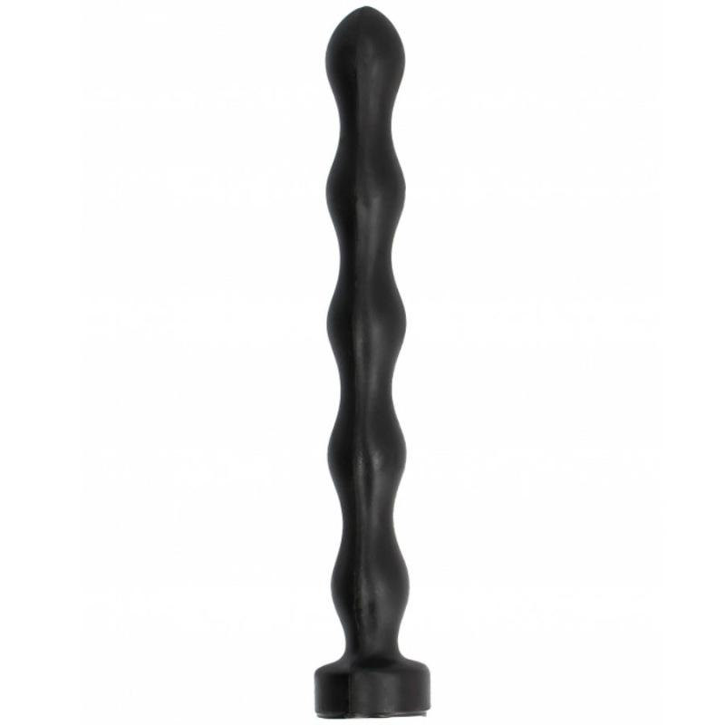 All black - anal plug ball 32 cm 2