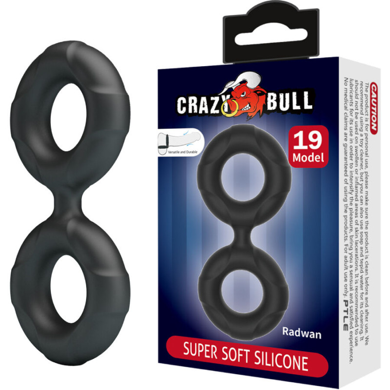 Crazy bull - radwan double silicone ring model 19