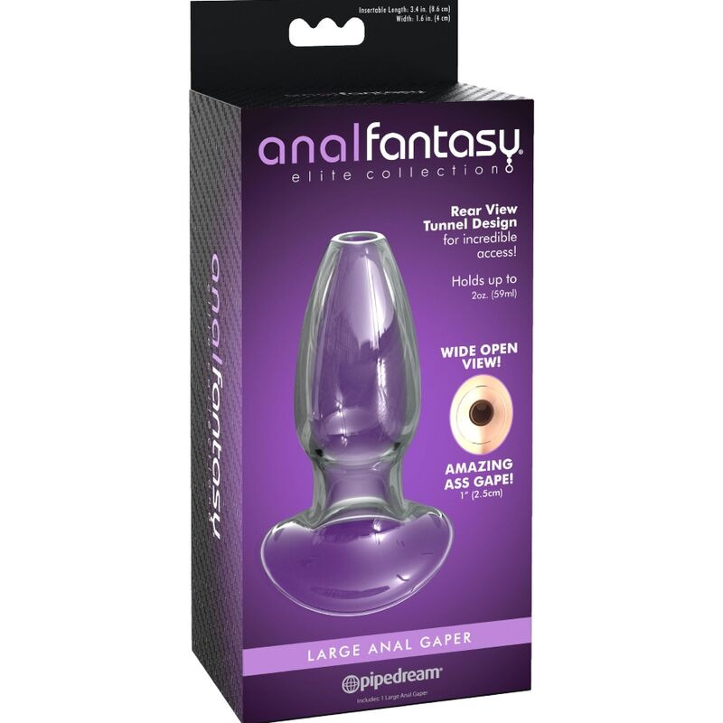 Anal fantasy elite collection - anal gaper crystal dilator size m 1