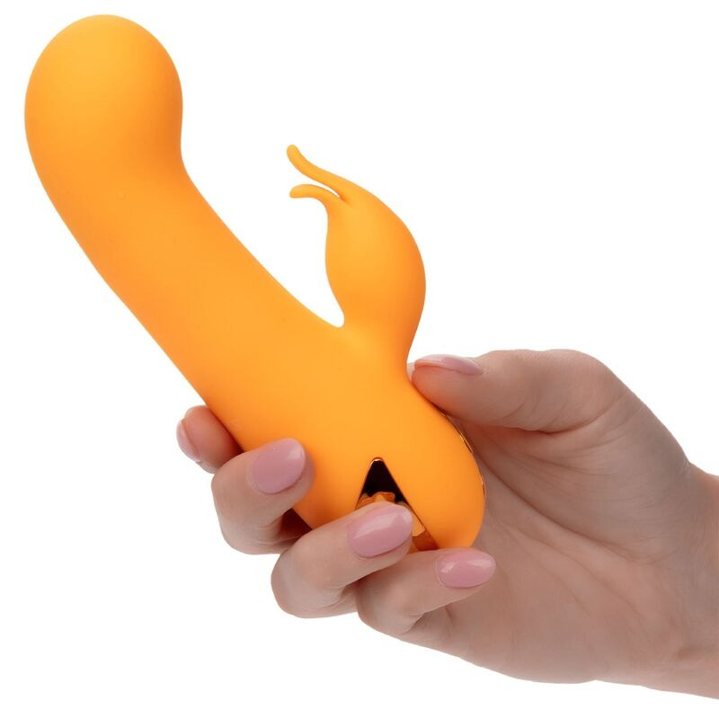 Calexotics - montecito muse vibrator rabbit orange by california dreaming