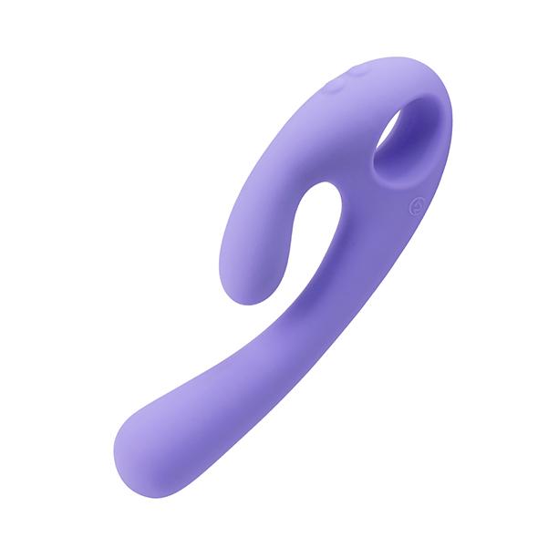 Nomi Tang - Flex Bi Bendable Dual Stimulation Vibrator Purple