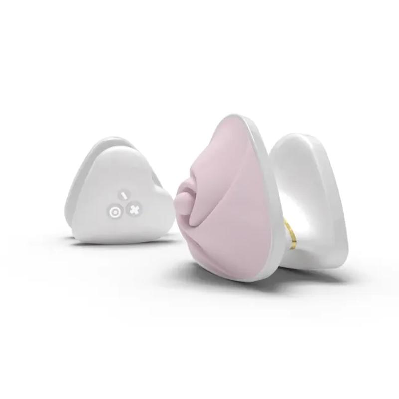 Mystim - Hearts Desire Lay-On Vibrator Rose 1