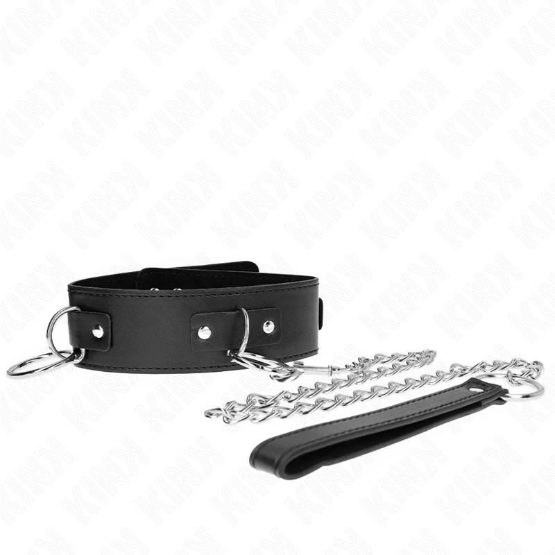 Kink - necklace with leash 65 cm 3 ring model 2 adjustable 36-43 cm x 5 cm 4