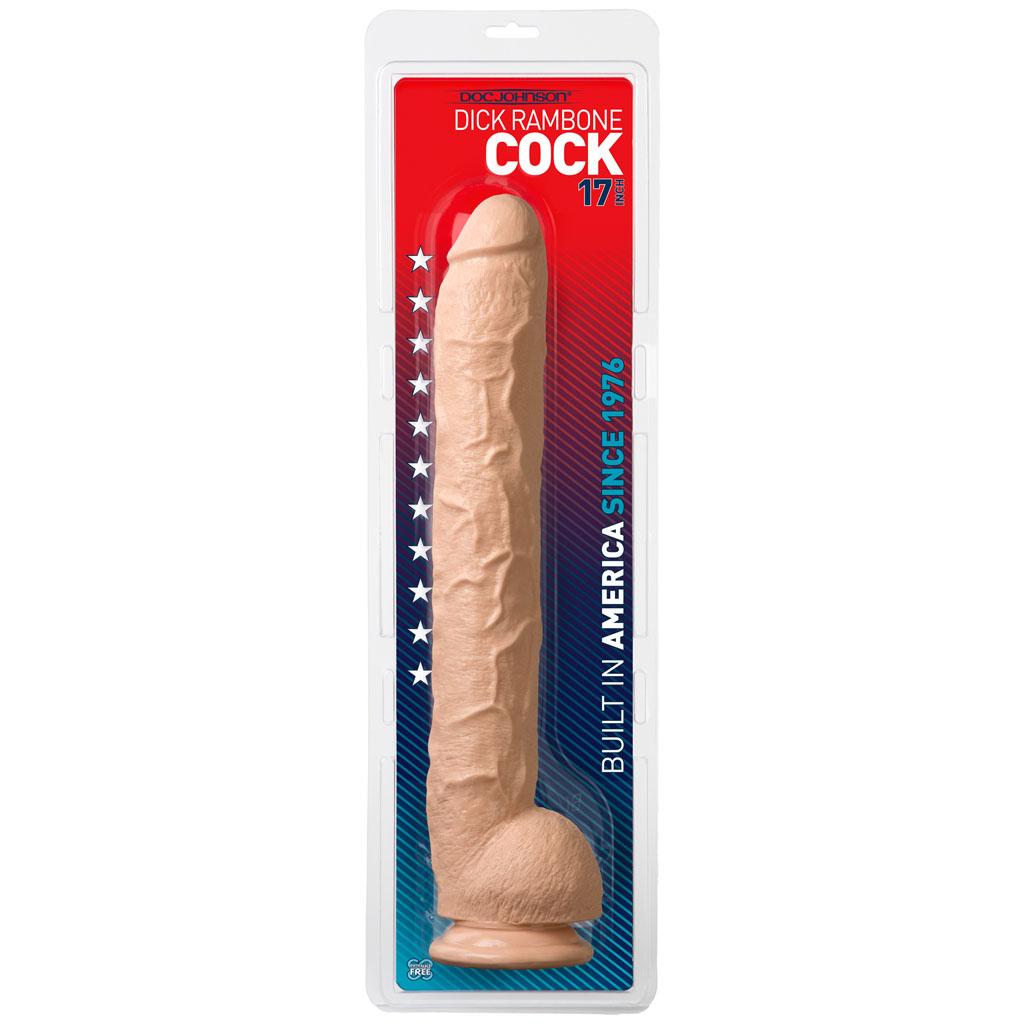 Doc Johnson Dick Rambone Cock 42cm, Telová Farba - Penis