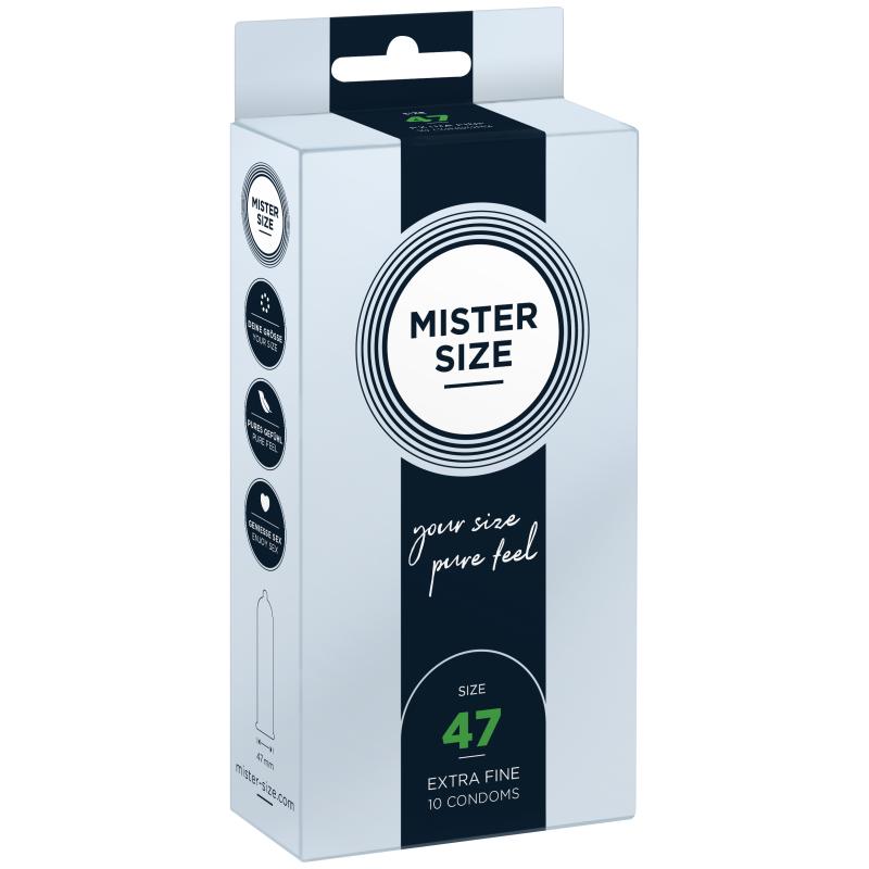 Mister.Size - 47 Mm Condoms 10 Pcs