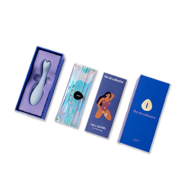 The Oh Collective - Kit Vaginal & G-Spot Vibrator Blue