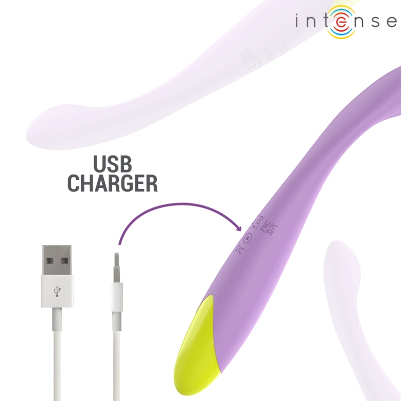 Intense - lucca flexible usb rechargeable g-point stimulator 4