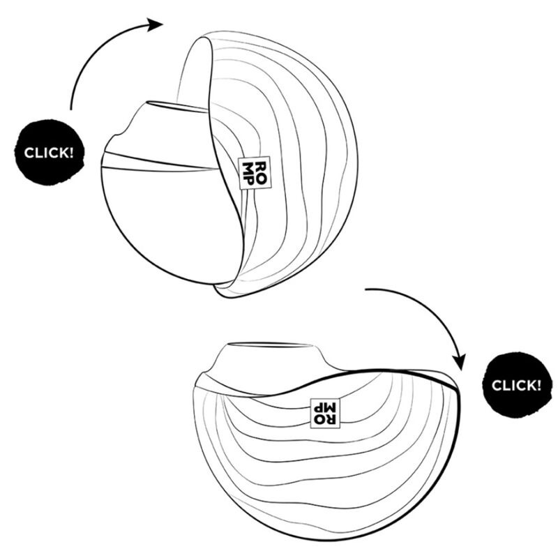 Romp - spin clitoral suction antitude with rotating opening and closing 17