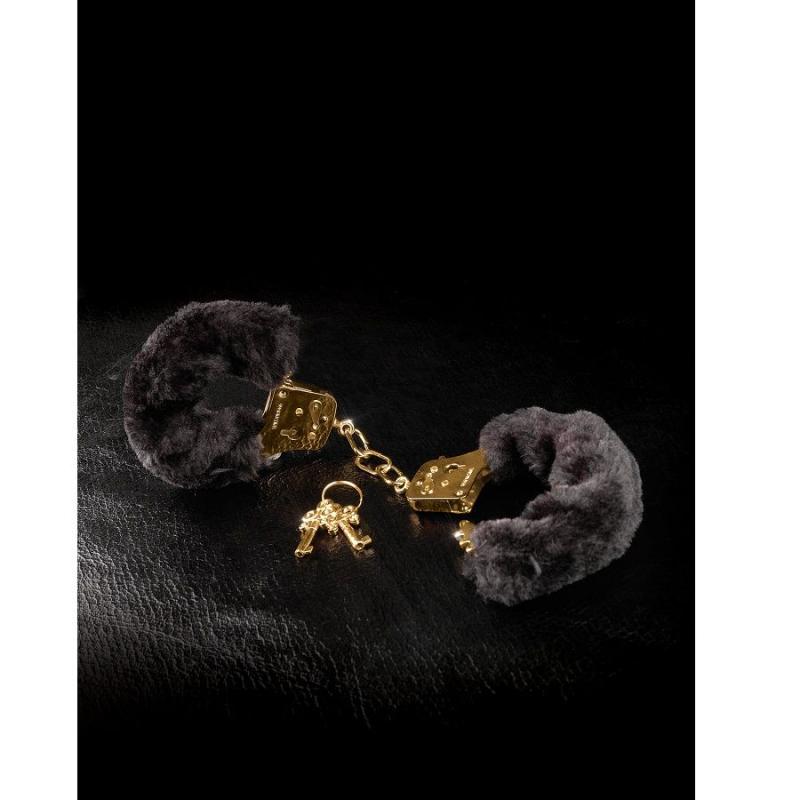 Fetish Fantasy Gold Deluxe Furry Cuffs 2