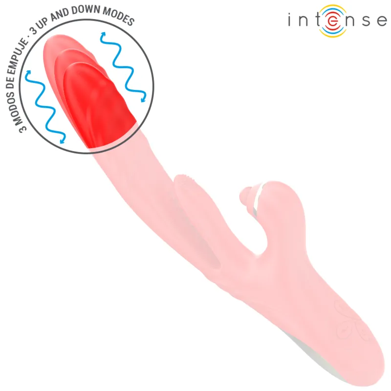 Intense - rosalia multifunction vibrator 3 in 1 red 3