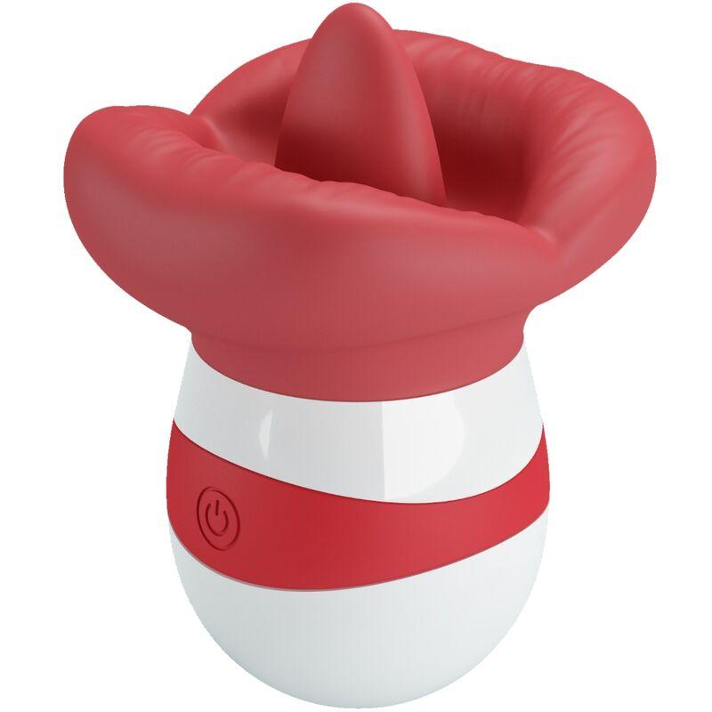 Pretty Love - Mina Tongue Stimulator Light Red 1