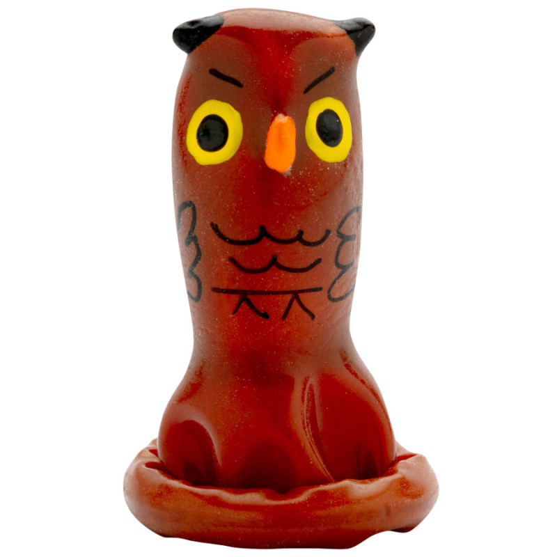 Condomerie - handpainted novelty condoms owl 3