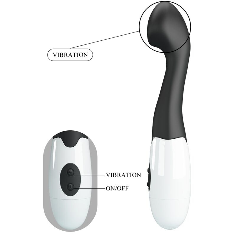 Pretty love - charles g-spot vibrator 30 modes black 7
