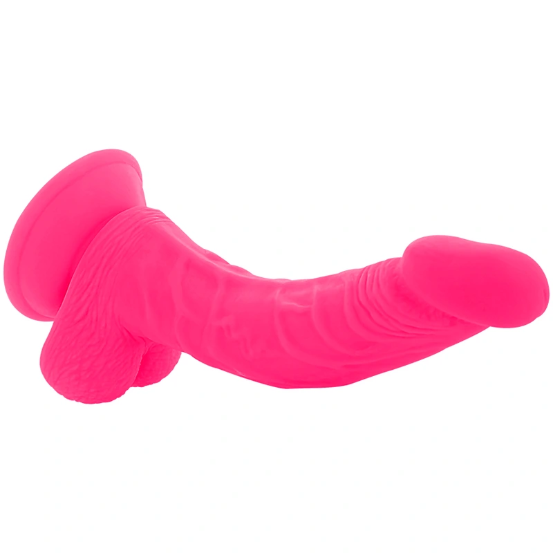 Diversia - flexible vibrating dildo pink 21.5 cm -o- 4.5 cm 6