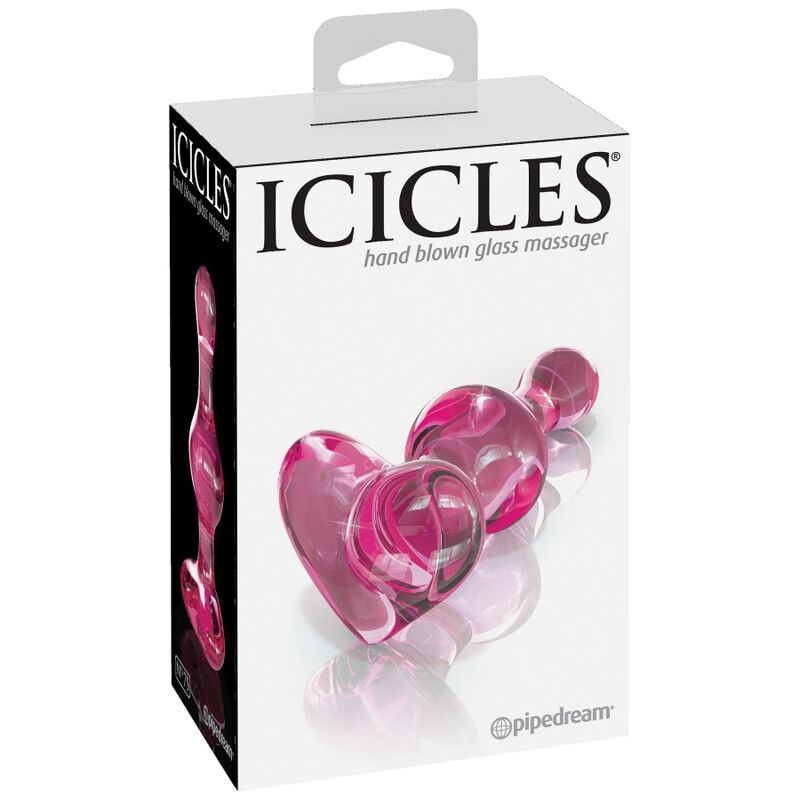 Icicles - n. 75 glass dildo