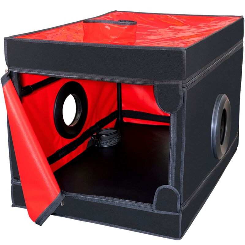 Secret dome - kink club la niche cabin black & red 5