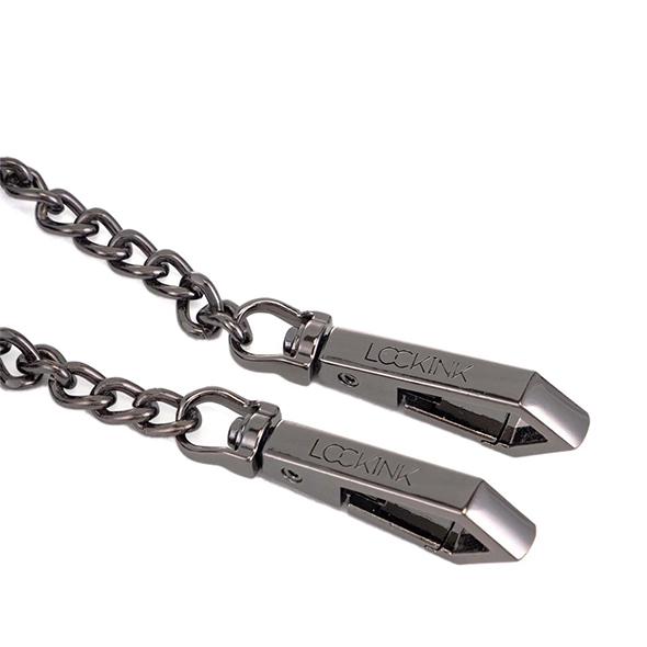 Lockink - Mysterious Square Kink Bag -Black 10