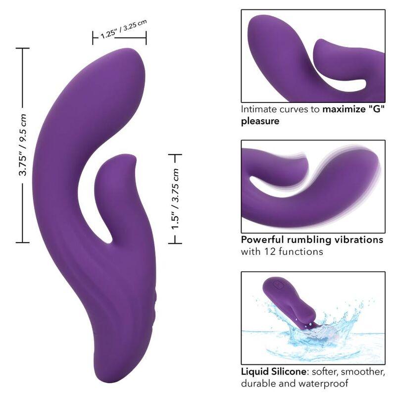 California Exotics Stella Dual Pleaser Violet 2