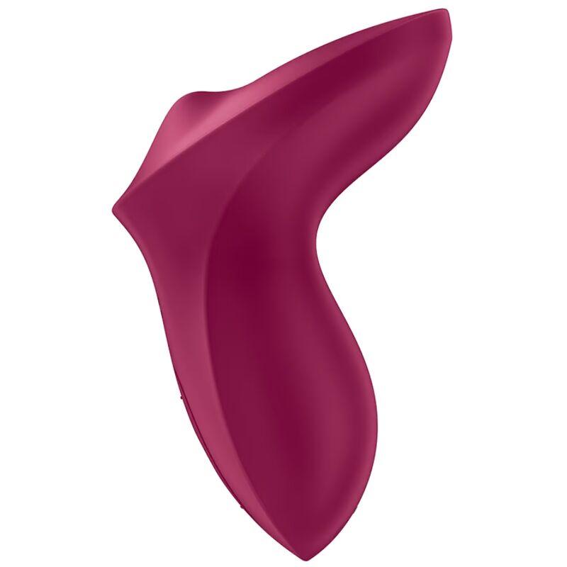 Satisfyer - exciterrr lay-on clitoris berry vibrator 1