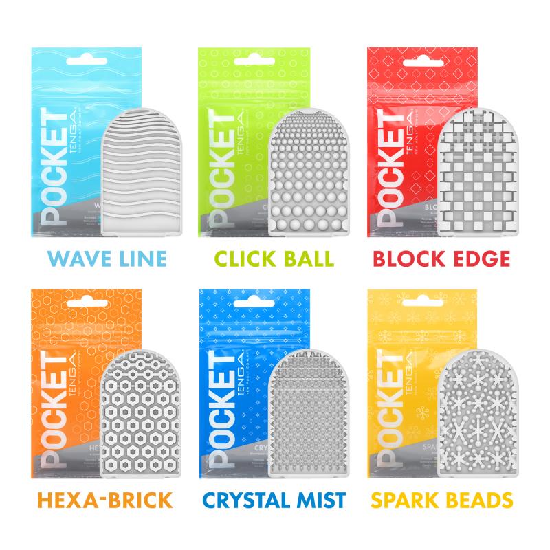 Tenga - Pocket Stroker Hexa-Brick