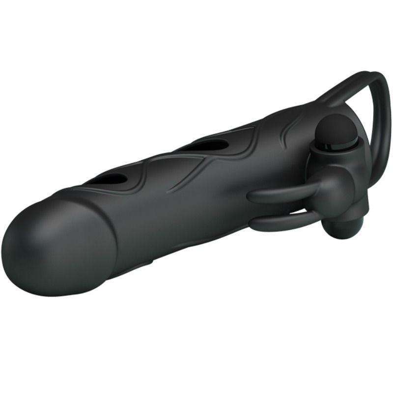 Pretty Love Vibrating Silicone Sleeve 14 Cm 6