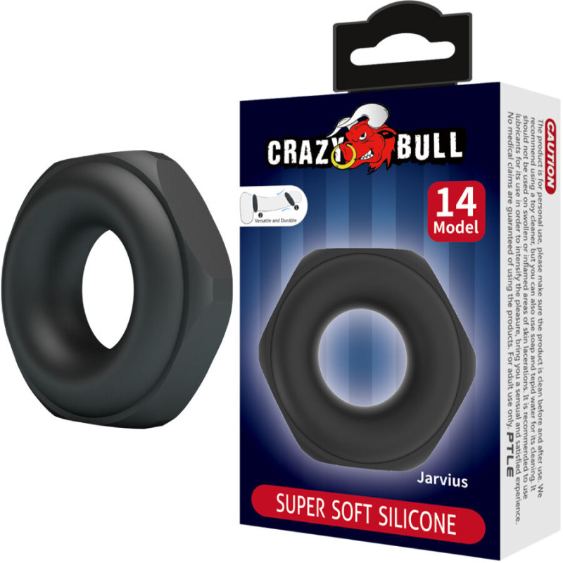 Crazy bull - jarvius silicone ring model 14
