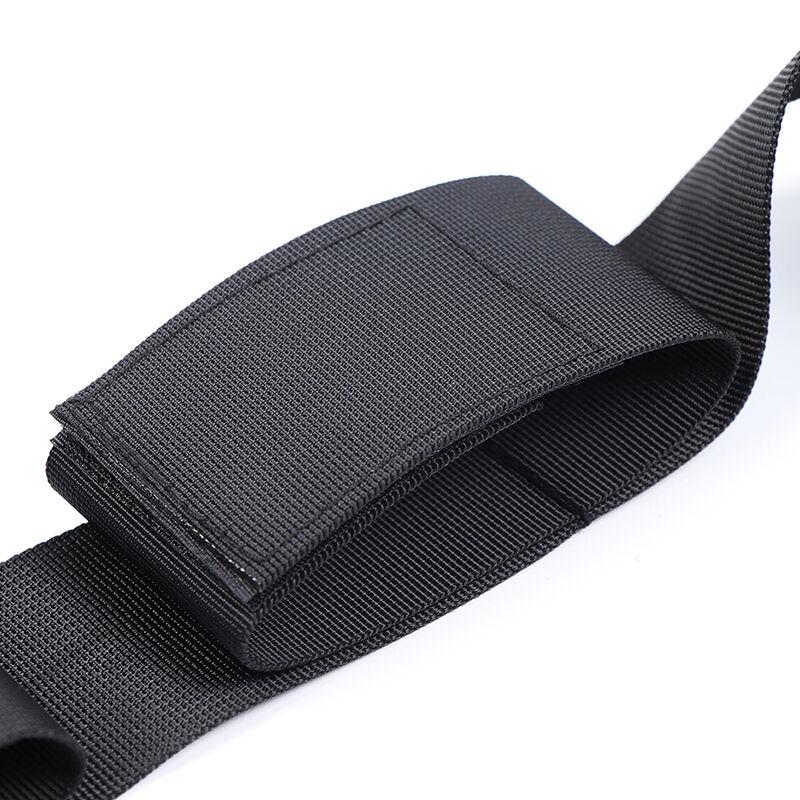 Ohmama Fetish Spreader Soft Bar Full Nylon Wrist Restraints 9