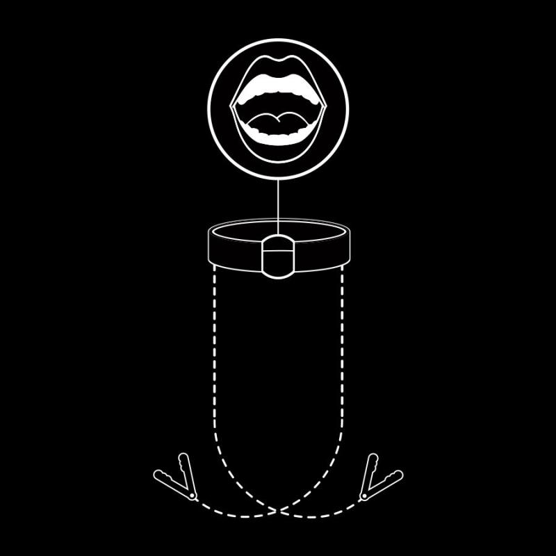 Fetish Submissive Ring Gag With Nipple Clamps - Obojok So Svorkami 6