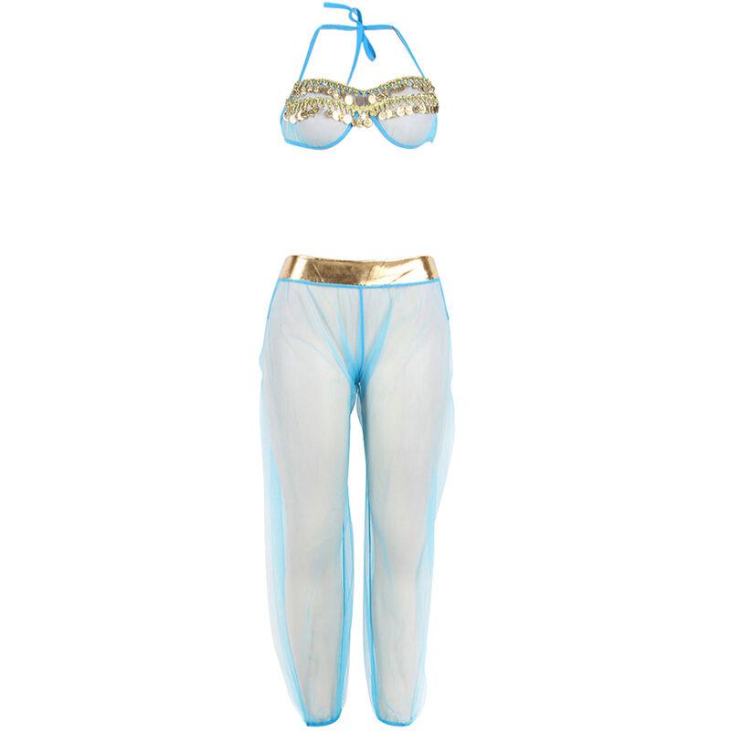 Subblime - India Style Blue Lingerie Set S/M