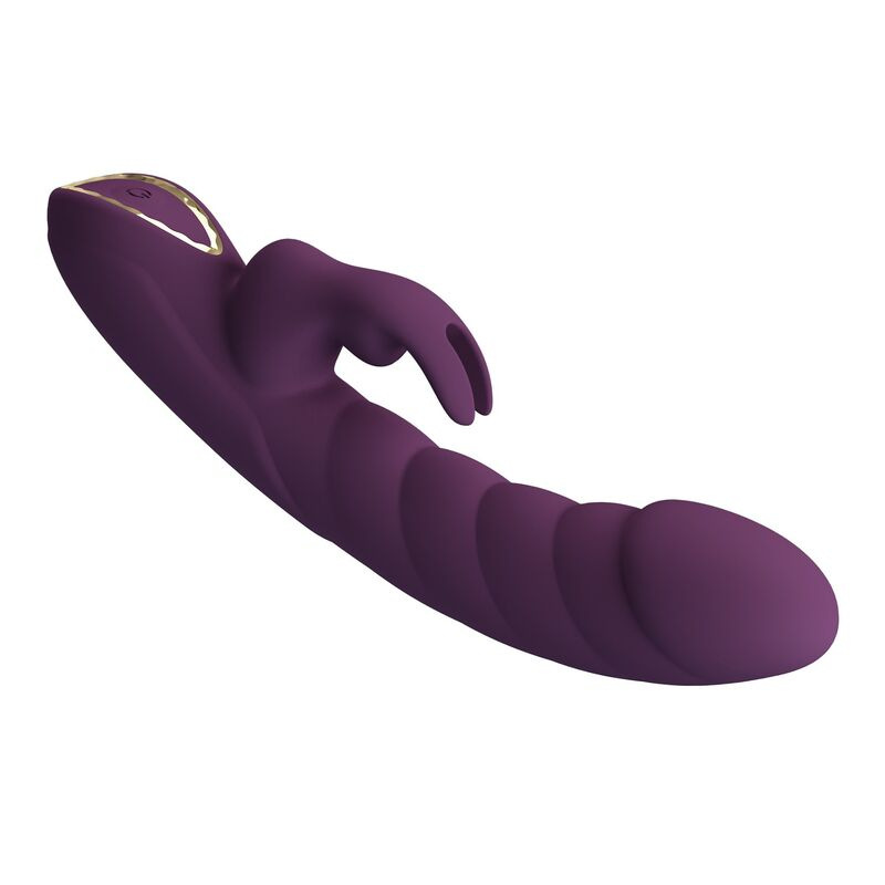Pretty love - harper rechargeable rabbit vibrator 10 functions purple 6