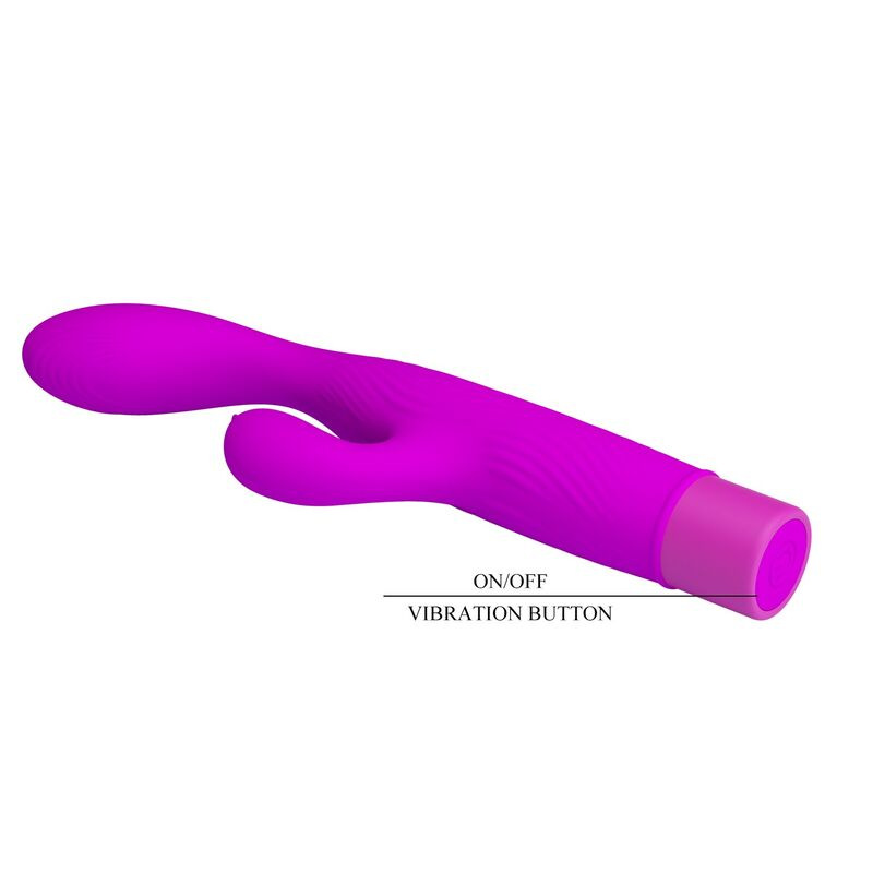 Pretty love - jene dual stimulation g-spot and clitoral vibrator purple 4