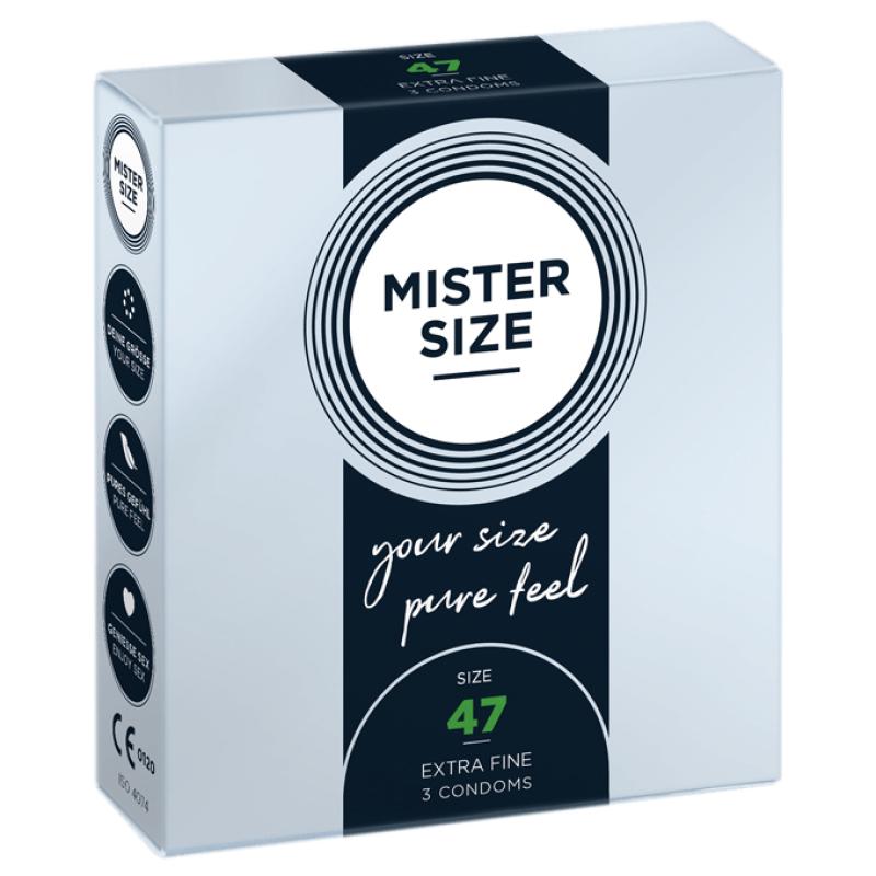 Mister.Size - 47 Mm Condoms 3 Pcs