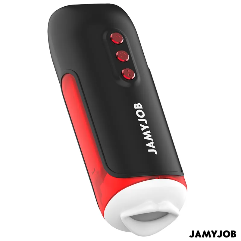 Jamyjob - blaze automatic mouth masturbator 5 suction and vibration modes 3