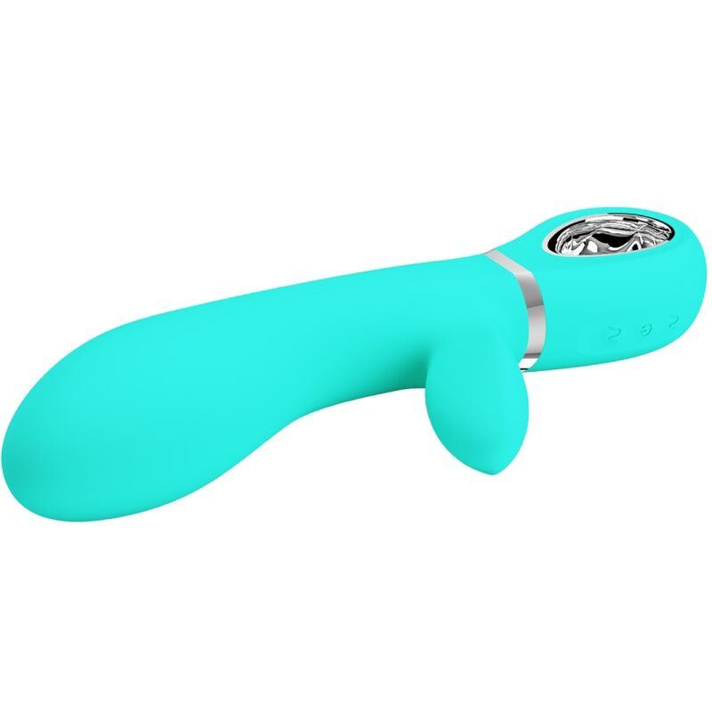 Pretty love - thomas multifunction g-spot vibrator aqua green 3
