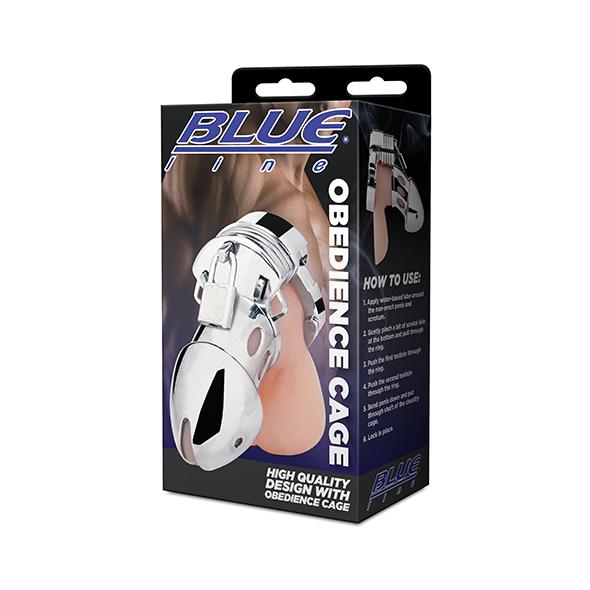 Blueline - Obedience Cage Silver