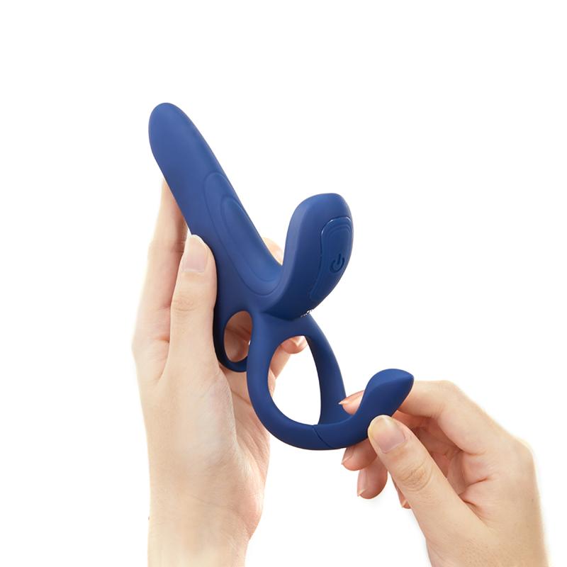 Honeyplaybox - Pleasure Pivot App-Controlled Couples Vibrator Blue