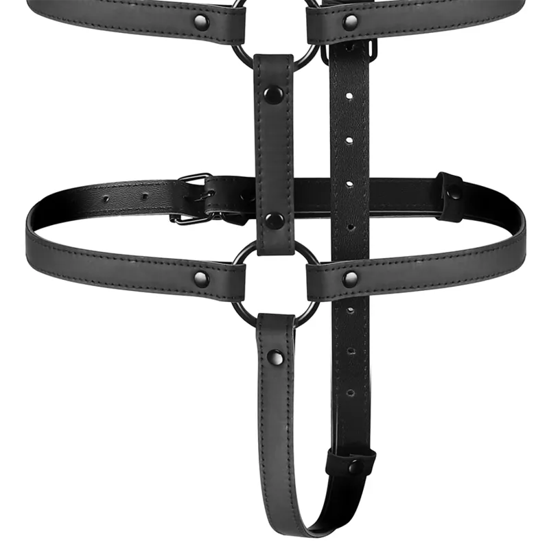 Fetish Submissive Bondage - Adjustable Harness Torso And Arms - Postroj 4