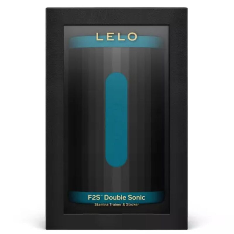 Lelo - f2s double sonic male stroker with dual sonic stimulation teal 3