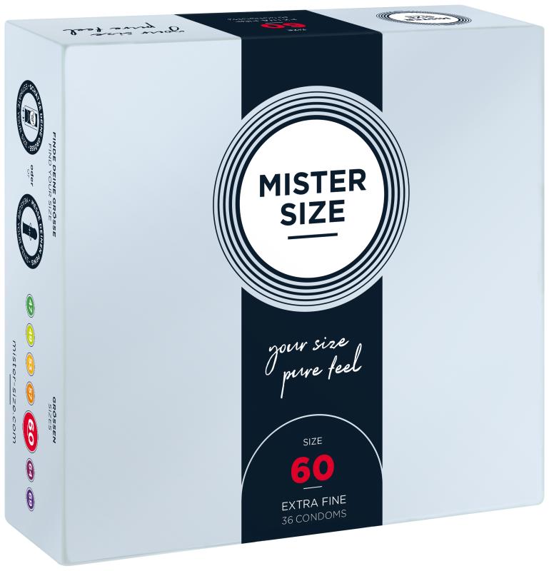 Mister.Size - 60 Mm Condoms 36 Pcs